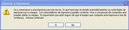 Impresora de Red en Windows XP